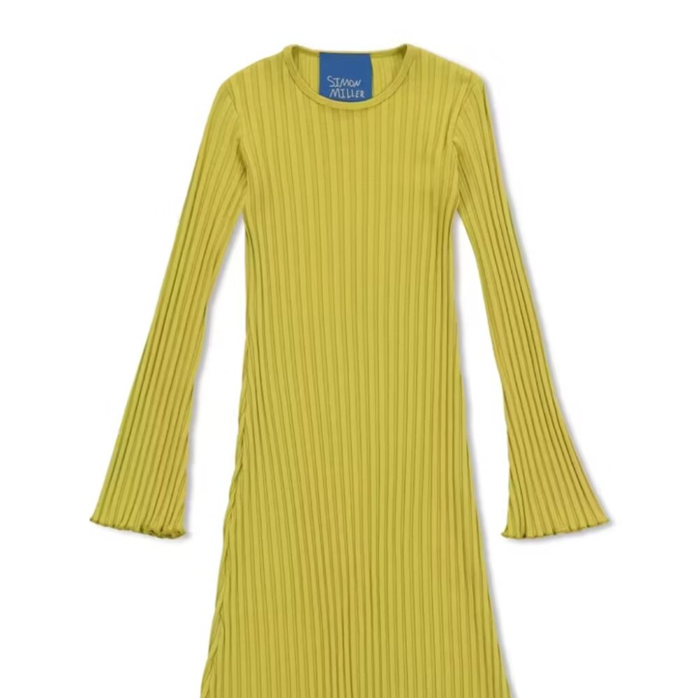 Simon Miller Rib Long Sleeve Dress